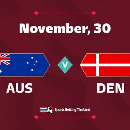 ฟุตบอลโลก 2022: ออสเตรเลีย vs เดนมาร์ก